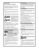 Preview for 2 page of Argo AEI 25 AH Technical & Service Manual