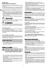 Preview for 2 page of Argo AEI1G110EMX Installation Instructions Manual