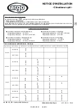 Preview for 9 page of Argo AEI1G110EMX Installation Instructions Manual