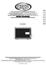 Argo AEI1G30EMX Installation Instructions Manual preview