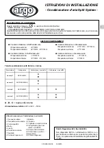 Preview for 5 page of Argo AEI1G42EMX Installation Instructions Manual