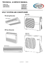 Argo AER518SC3 Technical & Service Manual preview