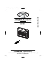 Preview for 1 page of Argo AFIAS11DC Operating Instructions Manual