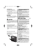 Preview for 53 page of Argo AFIAS11DC Operating Instructions Manual