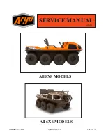 Preview for 1 page of Argo All 6X6 Service Manual