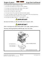 Предварительный просмотр 42 страницы Argo All 6X6 Service Manual