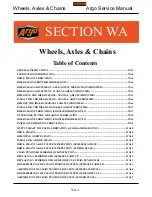 Preview for 146 page of Argo All 6X6 Service Manual