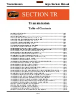 Preview for 179 page of Argo All 6X6 Service Manual