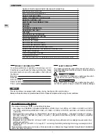 Предварительный просмотр 2 страницы Argo ASIAS8DC Operating Instructions Manual