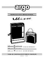 Preview for 1 page of Argo AUR210CL Series Technical Data And Service Manual