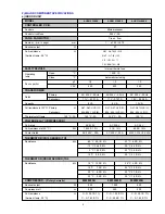 Preview for 4 page of Argo AUR210CL Series Technical Data And Service Manual