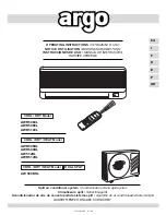 Argo AW 509 DHL Operating Instructions Manual preview