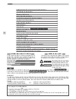 Preview for 52 page of Argo AW 509 DHL Operating Instructions Manual