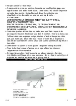 Preview for 27 page of Argo CHIC SILVER Operating Instructions Manual