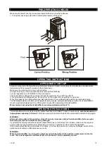 Preview for 5 page of Argo DRY BABY 11 Operating Instructions Manual