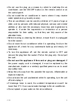 Preview for 4 page of Argo DRY NATURE 11 Operating Instructions Manual