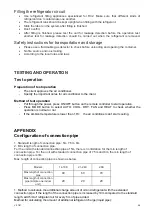 Preview for 36 page of Argo DUAL 14 DCI R32 User And Installation Manual