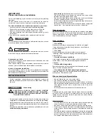 Preview for 2 page of Argo FCIBS9 Technical Data & Service Manual