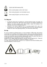 Preview for 3 page of Argo GREENSTYLE 12000 UE User Manual And Installation Manual