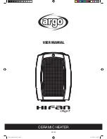 Argo HiFan Digit User Manual preview