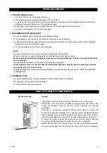 Предварительный просмотр 27 страницы Argo ISIDE Operating Instructions Manual