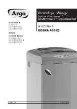 Argo KOBRA 400 ES Instruction Manual preview