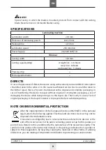 Preview for 9 page of Argo L400A Instruction Manual