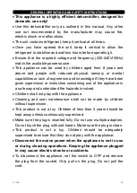 Preview for 3 page of Argo LILIUM EVO 11 Operating Instructions Manual