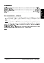 Preview for 7 page of Argo LME 230 Instruction Manual