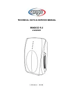 Argo MAGICO 9.2 AMG26MIR Technical Data & Service Manual preview