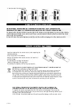 Предварительный просмотр 42 страницы Argo MILO PLUS Operating Instructions Manual