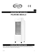 Argo POLIFEMO DEDALO Operating Instructions Manual preview