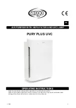 Preview for 1 page of Argo PURY PLUS UVC Operating Instructions Manual