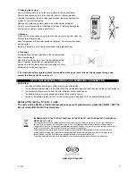 Preview for 13 page of Argo SLIMMY Operating Instructions Manual