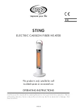 Argo STING Operating Instructions Manual preview