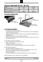 Preview for 2 page of Argo WALLNER GA 310 Instruction Manual