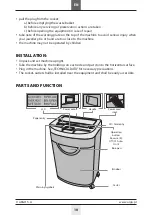 Предварительный просмотр 10 страницы Argo WALLNER JP 820S Instruction Manual