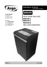 Preview for 1 page of Argo Wallner RS6600-B Instruction Manual