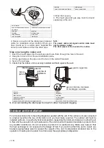 Preview for 39 page of Argo X3 ECO PLUS User And Installation Manual