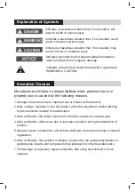 Preview for 3 page of Argo X3I ECO PLUS AF27 HL User And Installation Manual