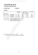 Preview for 21 page of Argoclima 387007114 Technical Data & Service Manual