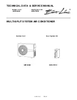 Argoclima AER522QC Technical Data & Service Manual preview