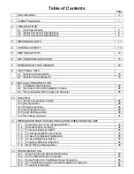 Preview for 3 page of Argoclima Euro-Line AER518DH Technical Data And Service Manual