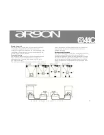 Предварительный просмотр 3 страницы argon audio 6344C Owner'S Manual