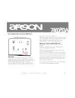 Preview for 8 page of argon audio 7450A Owner'S Manual