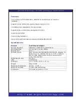 Preview for 3 page of argon audio 9130TXA User Manual