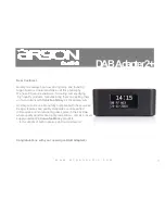 argon audio DAB Adapter2+ User Manual preview