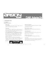 Предварительный просмотр 3 страницы argon audio DAB Adapter2+ User Manual