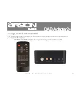 Предварительный просмотр 6 страницы argon audio DAB Adapter2+ User Manual