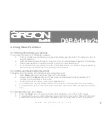 Предварительный просмотр 12 страницы argon audio DAB Adapter2+ User Manual